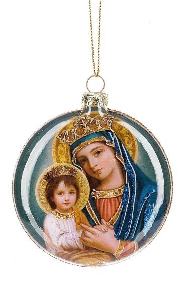 Madonna & Child Ornament