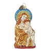 Madonna and Child 5" Glass Ornament