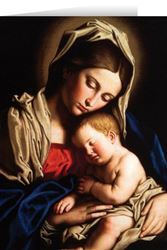 Madonna and Child Christmas Cards