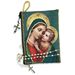 Madonna and Child Rosary Tapestry Icon Rosary Pouch 5 3/8" x 4" - 120022