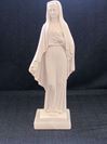 10" Madonna with Roses Alabaster Statue from Italy