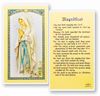 Magnificat Our Lady Of Lourdes Laminated Prayer Card