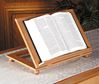 Adjustable Bible Stand, Mahogany with Pecan Finish
