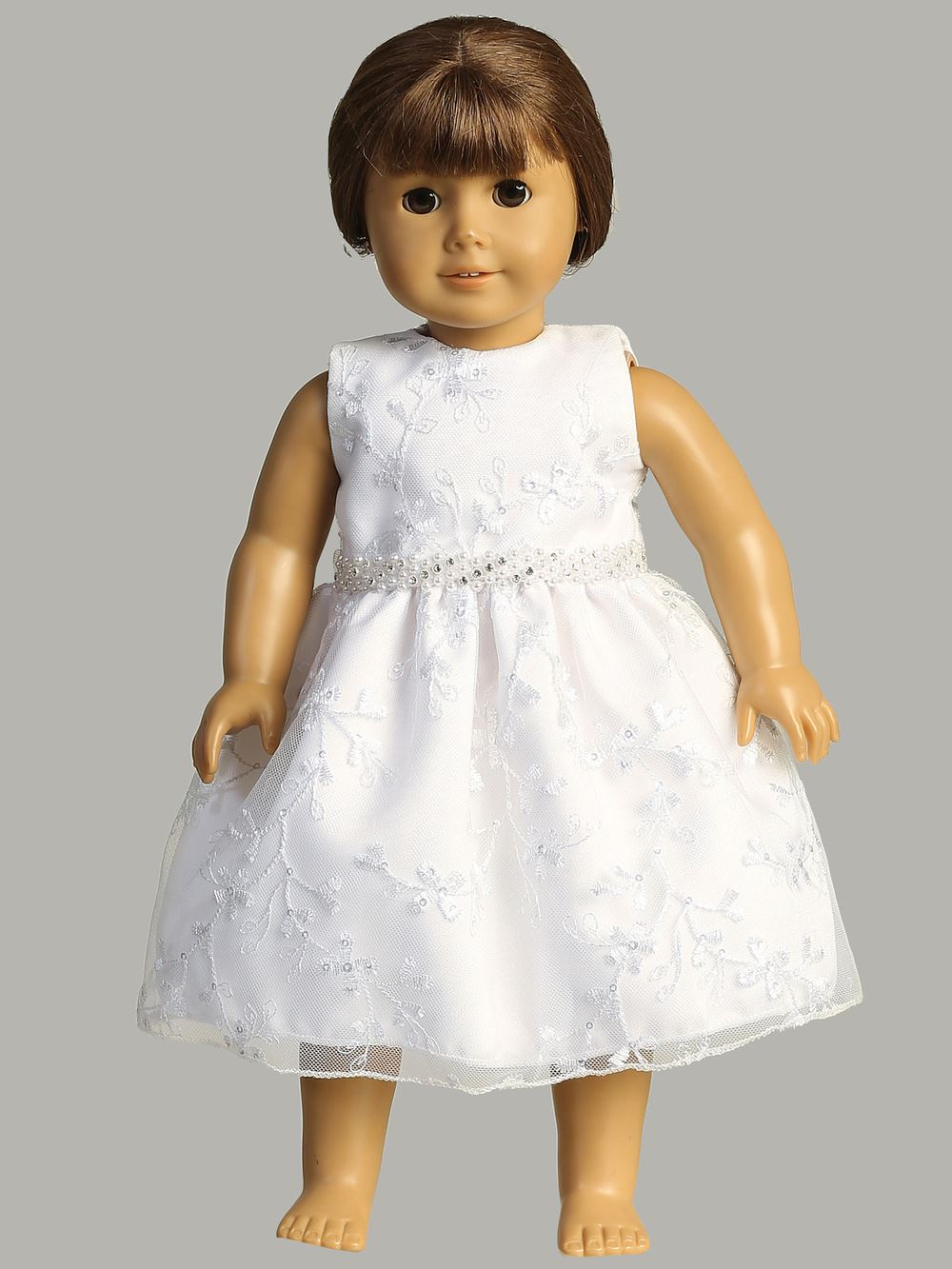 Maria First Communion 18 Doll Dress