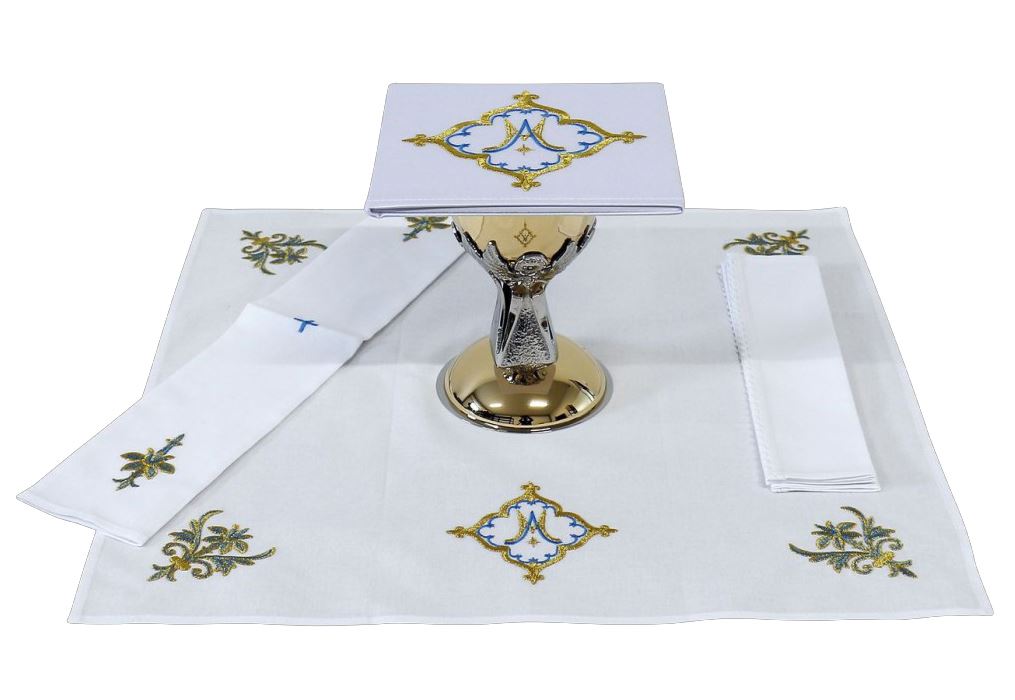 Marian Altar Linen Set from Poland