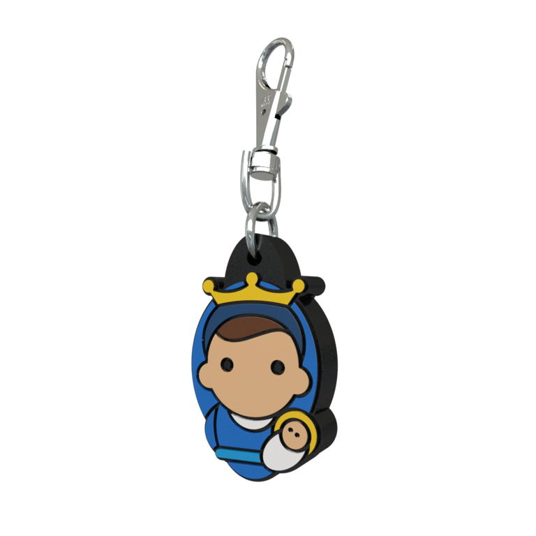 Mary Blessed Mother Charm