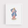 Mary, Undoer of Knots Pray for Us 8x10 Art Print