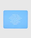Meal Blessing Silicone Placemat- Blue