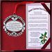 Merry Christmas From Heaven Ornament & Card/Bookmark Set