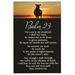 Mini Jesus Figurine with Psalm 23 Card - 120123