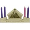 Mini Nativity Candle Holder Advent Wreath