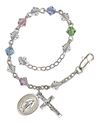 Youth Miraculous 5mm Multi-Color Rosary Bracelet
