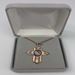Miraculous Rose Gold Medal Cross on Chain - 115907