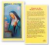Mother Of Sorrow Holy Card