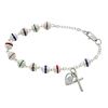 Multicolored Capped Rosary Bracelet *WHILE SUPPLIES LAST*