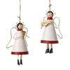 Angel Ornaments with Musical Instruments, Sold Each