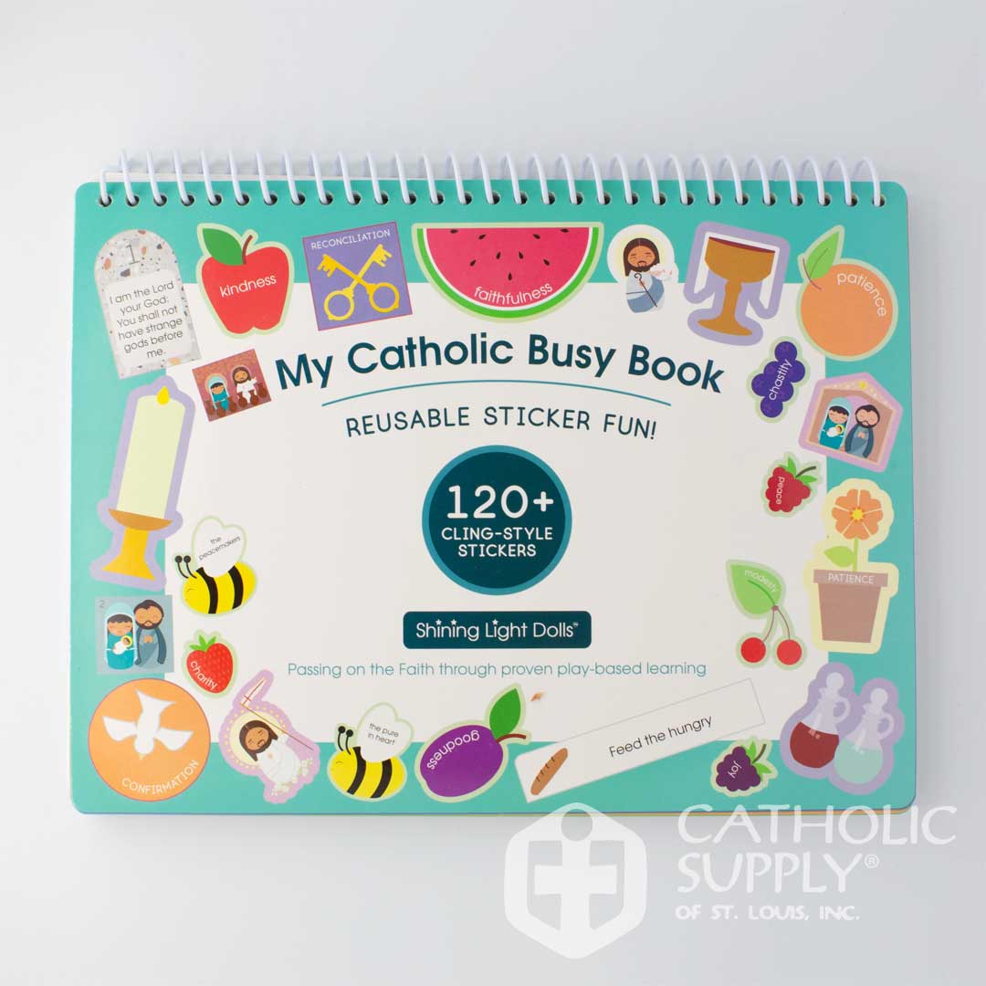 My Catholic Busy Book Reusable Sticker Fun