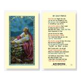 My Daily Prayer with Christ Garden Holy Card