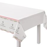 My First Communion Table Cover - Pink