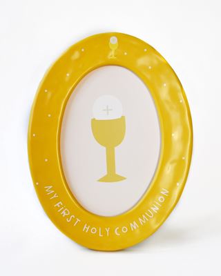 My First Holy Communion Ceramic Picture Frame