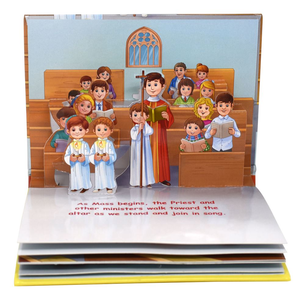 St. Joseph Flip & Play Mass Book - (st. Joseph Kids' Books) By Thomas J  Donaghy (board Book) : Target