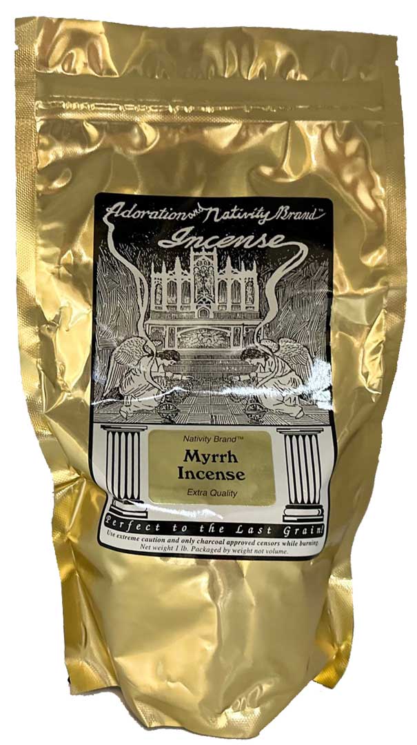 Myrrh - Nativity Brand Incense - 1 lb Bag
