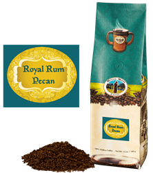 Mystic Monk Royal Rum Pecan 12oz. Ground Coffee
