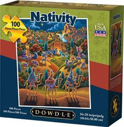 Nativity 100 Piece Puzzle