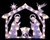 Nativity 50 Light Decoration Indoor/Outdoor 13 x 17 inch