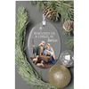 Nativity Glass Oval Ornament
