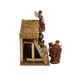 Nativity Set with 11 6-inch Resin Figures and Wood Stable - 126780