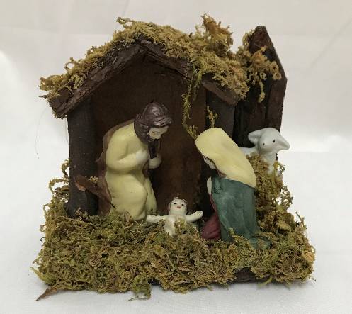 Nativity Set with Stable