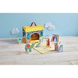 15 Piece Nativity Playset in Stable Carrying Case