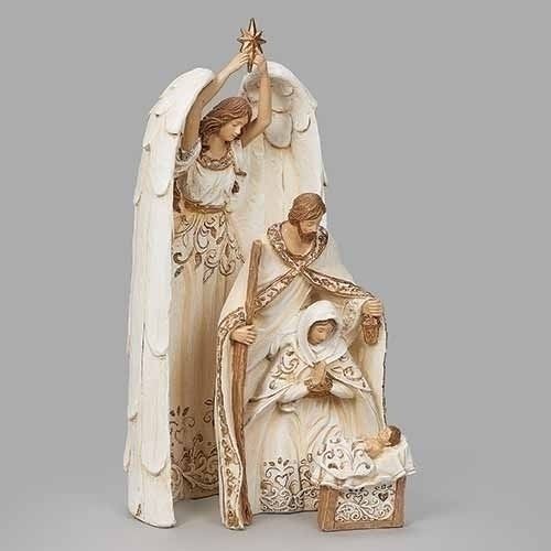 Nesting Holy Family 10.5" Figurine Set of 3