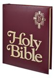 New Catholic Bible Family Edition, Burgundy 