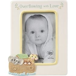 Noahs Ark Overflowing With Love Ceramic Photo Frame