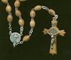 St. Benedict Olive Wood  Rosary