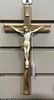 Olivewood 10" Wall Crucifix With Resin Corpus