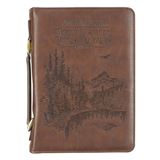 On Wings Like Eagles Medium Classic Bible Cover