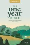 One Year Premium Slimline Bible NLT Large Print