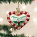 Our First Christmas Heart Glass Ornament - 11856