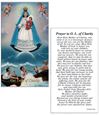 Our Lady Of Charity Paper Prayer Card, Pack of 100