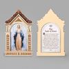Our Lady Of Grace 6.25" Table Top Shrine Plaque