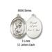 Our Lady of Rosa Necklace Engraving