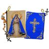 Our Lady of Charity Icon Tapestry Rosary Pouch 5 3/8" x 4"