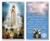Our Lady of Fatima 2.5" x 4.5" Laminated Prayer Card