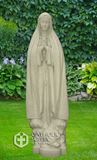 Our Lady of Fatima 32" Statue, Granite Finish