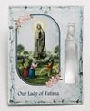 Our Lady of Fatima Holy Card with Water from Shrine at Fatima