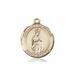 Our Lady of Fatima Necklace Solid Gold