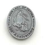 Our Lady of Fatima Visor Clip